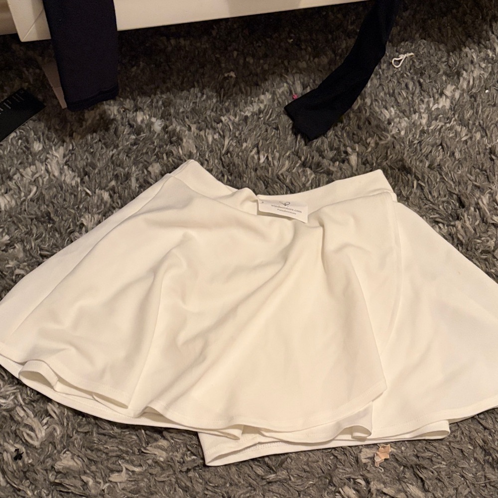 Windsor White Skater Skirt